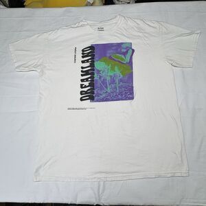 Artist Union Clothing Co. men’s/unisex white Dreamland butterfly graphic T-shirt